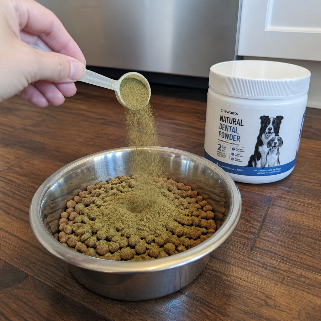Natural Dental Powder - Easy Dog Dental Care