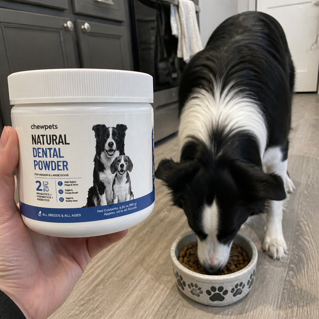Natural Dental Powder - Easy Dog Dental Care